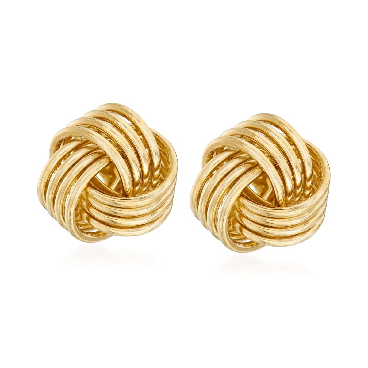 Ross simons gold earrings deals