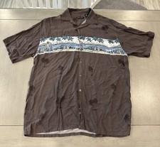 Pierre Cardin Vintage Men s Button Down Short Sleeve Hawaiian Shirt XL