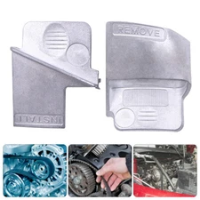 2PCS Metal Stretch Belt Remover & Installer Tool Kit Set For Car Auto