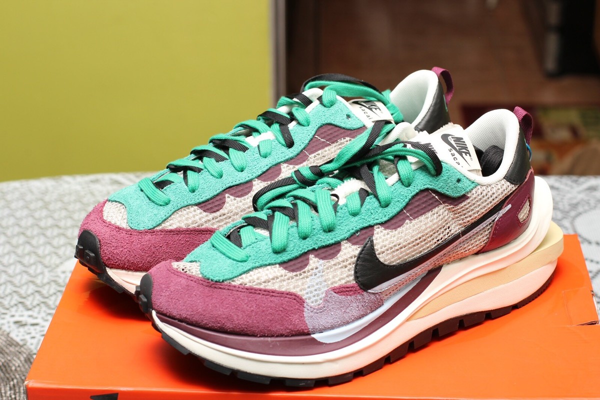 NIKE SACAI X VAPORWAFFLE SP 'VILLAIN RED' SIZE 11.0 ITEM DD3035