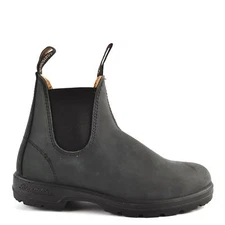 NEW Blundstone Style 587 Rustic Black Leather Boots for Men