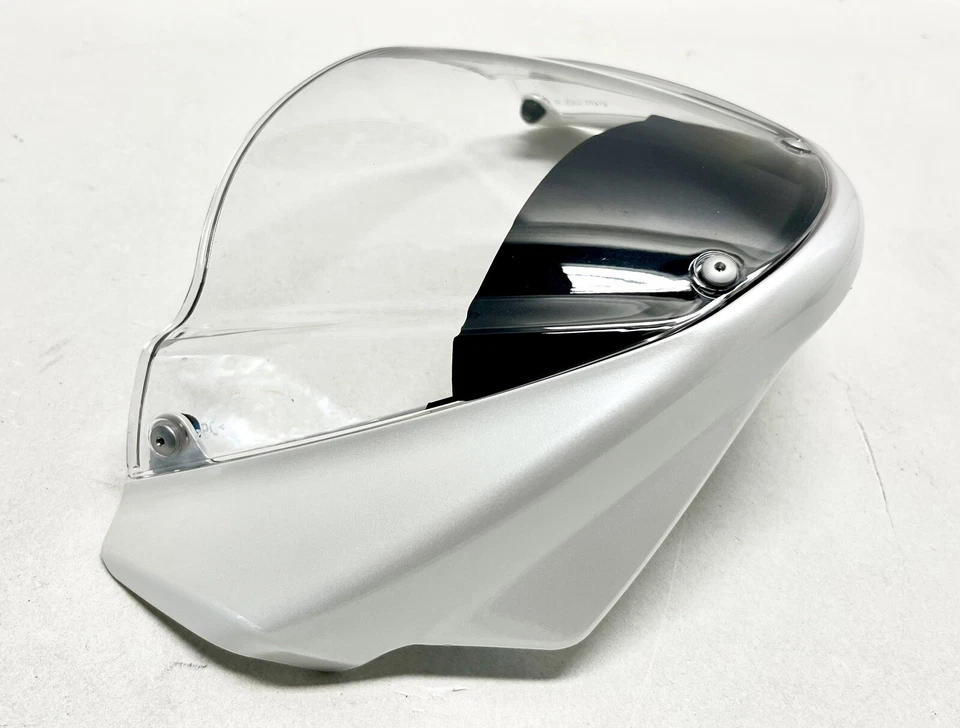 Carenado parabrisas Ducati Monster 696 796 1100 EVO blanco perla brillante 48130531A Foto 2 de 4