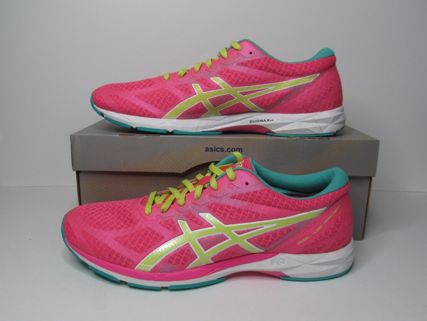 NWB Asics Gel DS Racer 10 T457N Pink Running Shoes Lace Low Top Women Sz 12  #43 | eBay