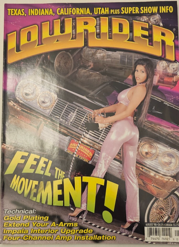 Vintage Lowrider AUGUST 1998 - Beschreibung lesen - Vintage