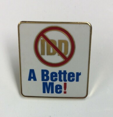 Kiwanis International IDD A Better Me! Pin Collectible Lapel Vintage