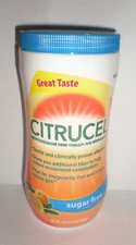 (1) CITRUCEL POWDER SUGAR FREE ORANGE FLAVOR NET WT 16.9 OZ EXP. 5/2026