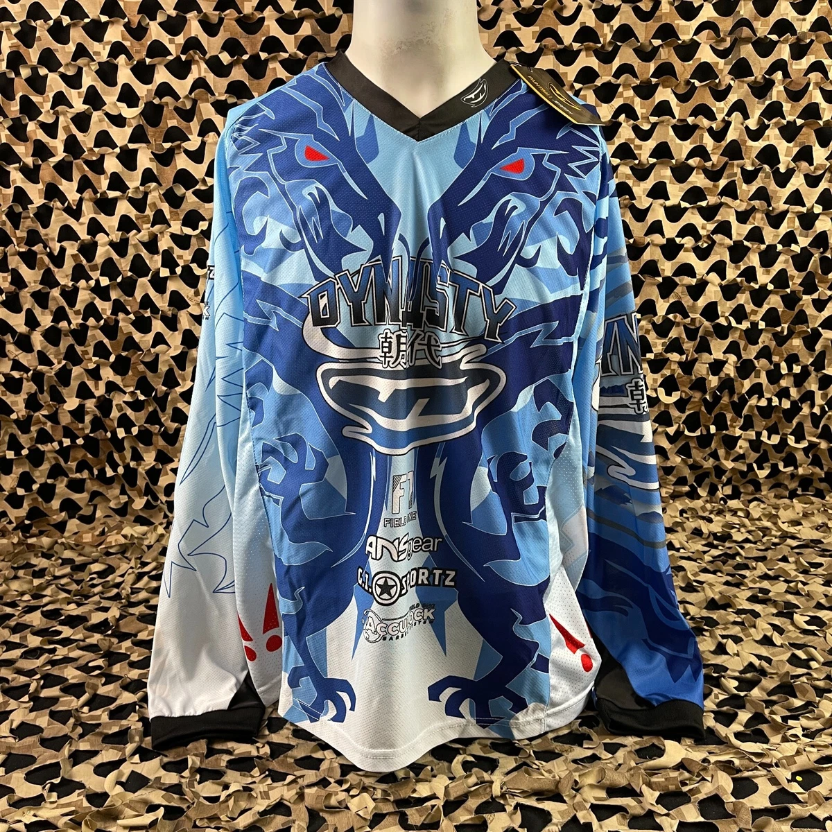 Preços baixos em Blue Grande Jerseys e camisas de paintball | eBay