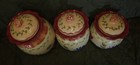 Pfaltzgraff Napoli Hand Painted Canisters (3) With Lids New — photo 3