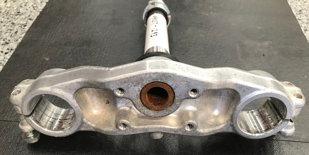 Kawasaki KX80 Triple Tree Lower Used Clean OE Part 1992-97 P/N