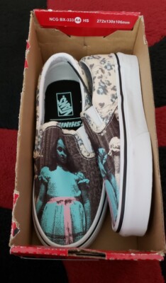 Vans x House of Terror THE SHINING Classic Slip-on Shoes 🔪 Mens 4