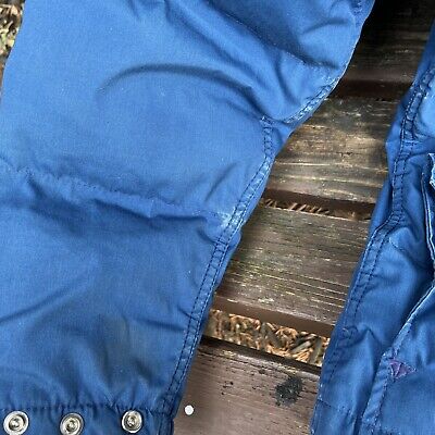 Vintage THE NORTH FACE Puffer Jacket Made In USA Blue Puffy Vintage THE NORTH FACE Puffer Jacket Made In USA Blue Puffy
