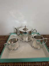 Fortnum & Mason Silver-plated Monogram Tea Set RRP £1,355