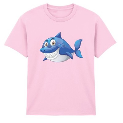 Jungen Hai Kinder T-Shirt lustig Cartoon Meer Tier Liebhaber Geburtstag Geschenk