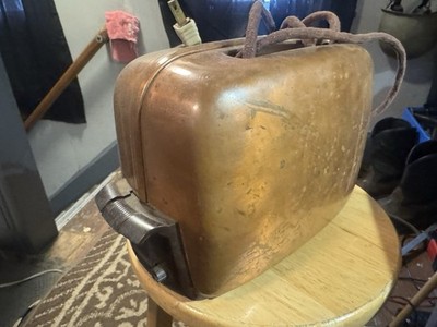 Vintage Barn, Fine, Copper Toaster Toastmaster as Found In Good Condition