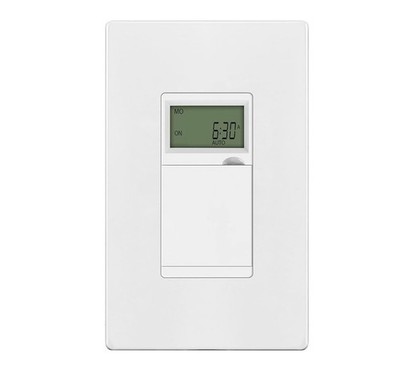 ENERLITES Programmable Digital Timer Switch for Lights, Fans, Motors 7-Day 18