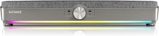 InTessry S1 PC Gaming Sound Bar Bluetooth Speaker RGB Back Light 15M Wireless