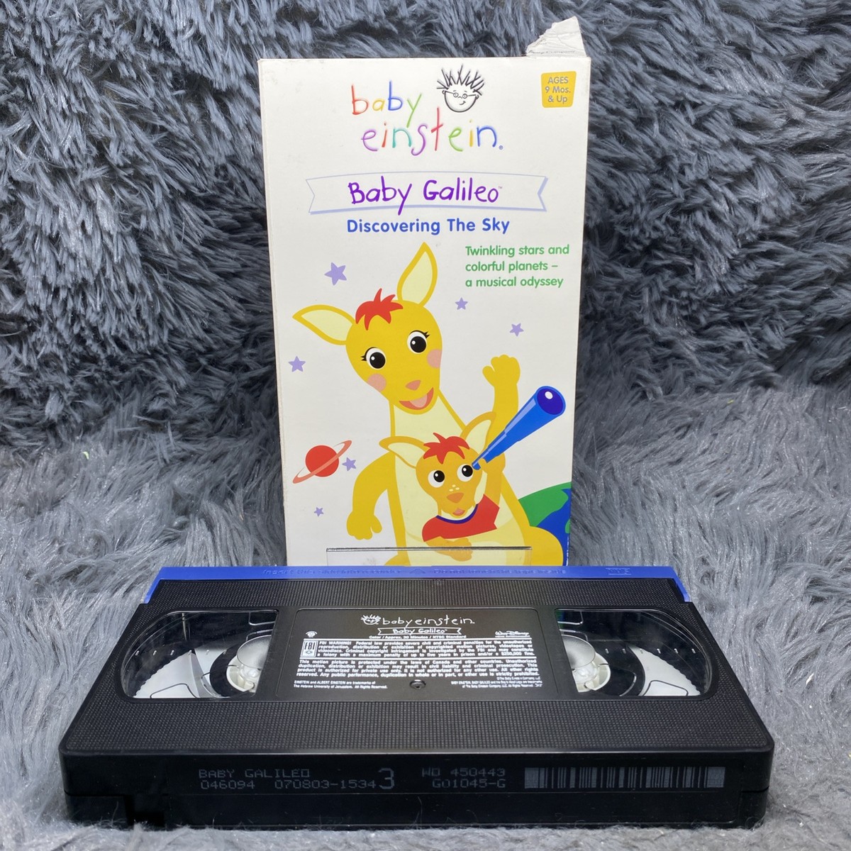 Baby Einstein Baby Galileo Musical Adventure VHS Tape 2003 Disney