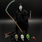 18cm NECA Scream Ghostface PVC Horror Action Figure Model Toy Christmas Gift