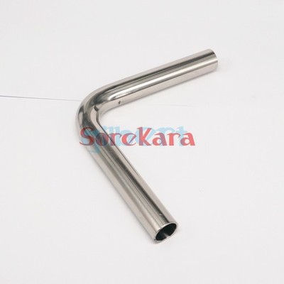 O.D 19mm 304 Stainless Sanitary Weld Elbow Fitting Straight Tube 100mm Homebrew