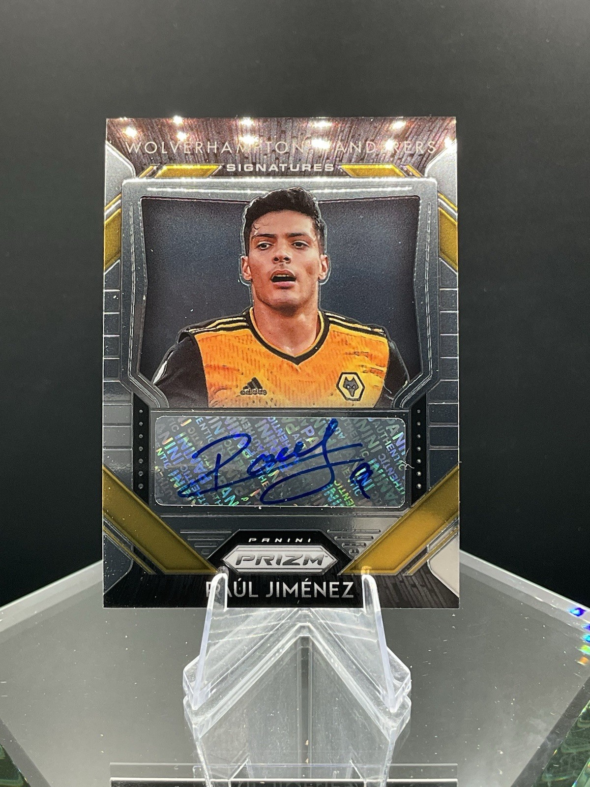 2020-21 Panini Prizm Premier League Signatures Autograph Auto Raul Jimenez