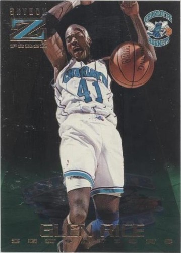 1996-97 Skybox Premium Glen Rice Autographics Auto Autograph 