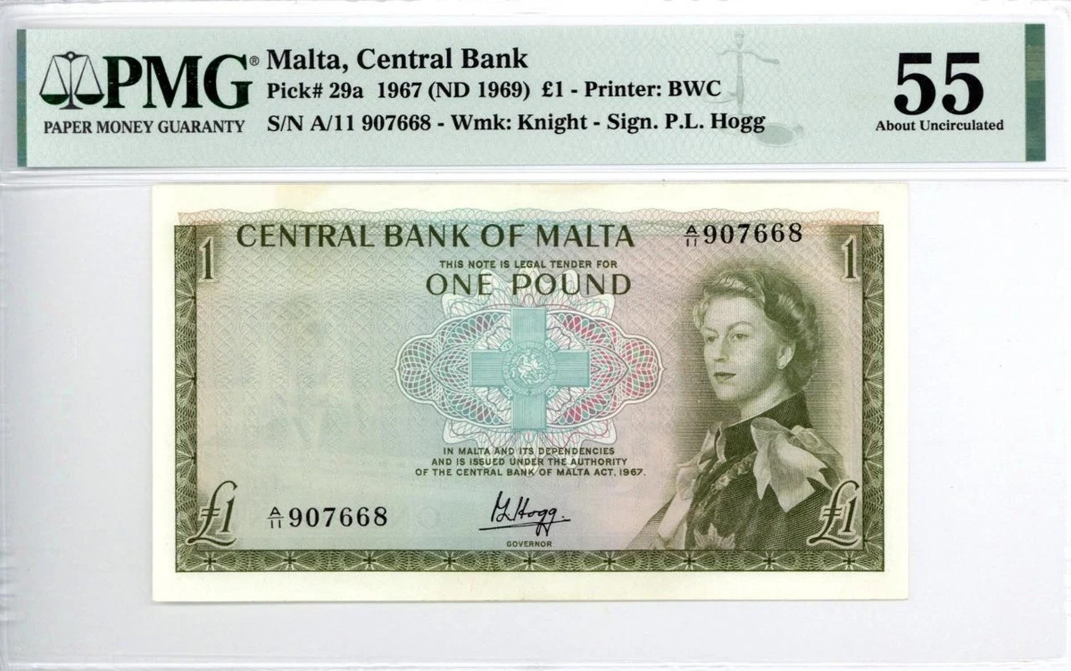Malta Banknote for sale | eBay