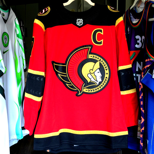 Fanatics Premium NHL Jersey Brady Tkachuk #7 Ottawa Senators Red Third NWT Sz 46