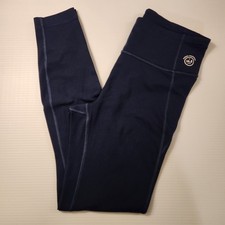 Allbirds Carbon Footprint 14.5 Leggings Women Small Navy Blue Wool Blend