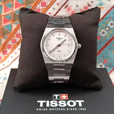 Tissot PRX Silver 40mm Dial Men's Stainless Steel Watch T137.410.11.031.00