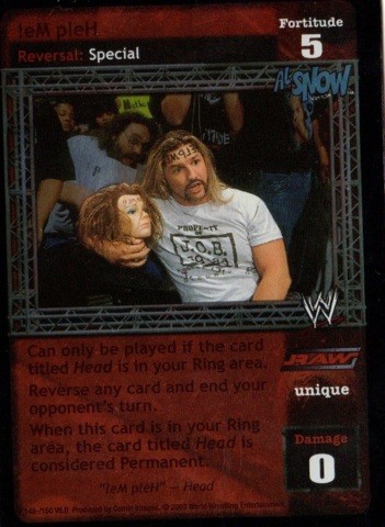 !eM pleH Played WWERD: Al Snow