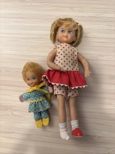 1967 Mattel Family Affair BUFFY & MRS. BEASLEY Doll Set Of 2