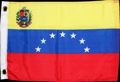 12x18 VENEZUELA 8 STAR 100D Car Boat Flag Banner Grommets