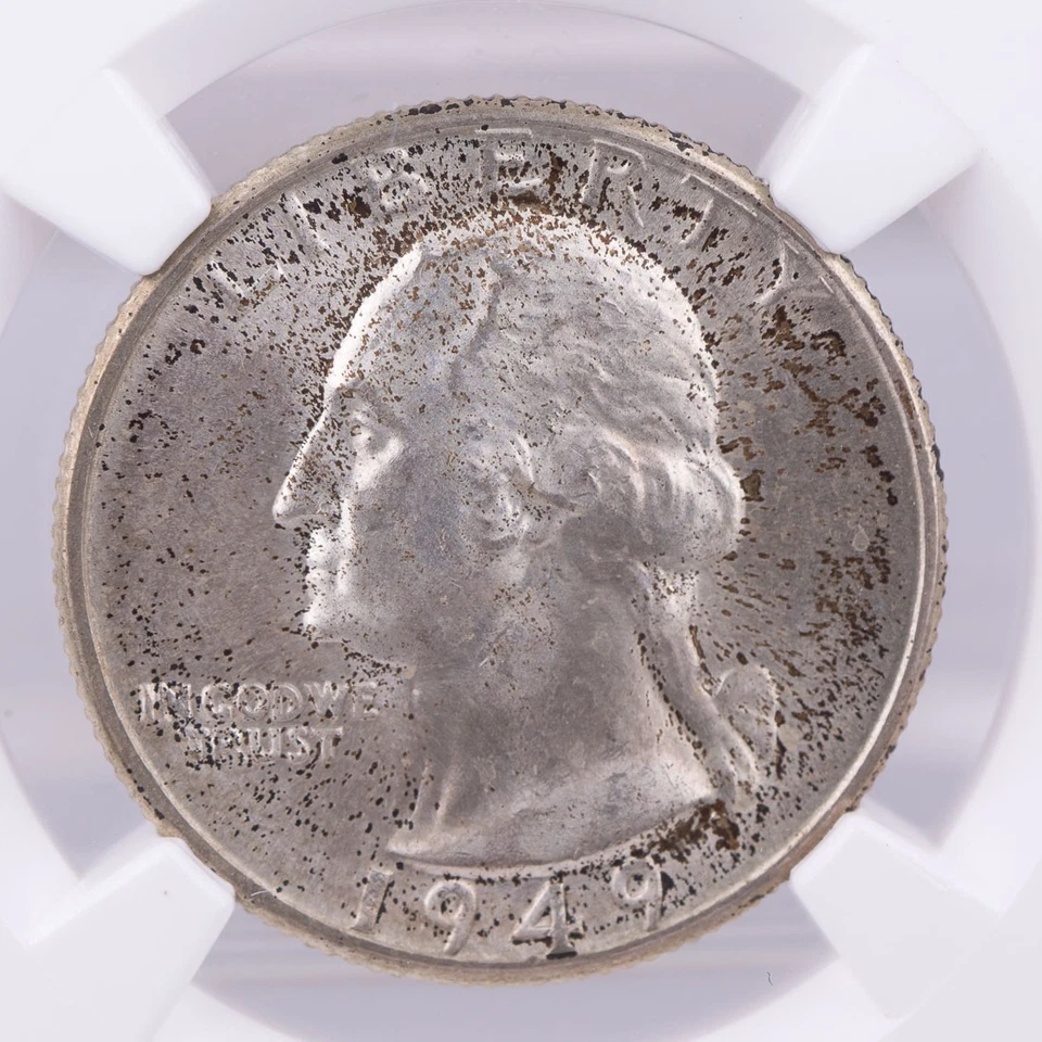 Certified 1949-D Silver Washington Quarter NGC MS65 25c  - Image 2 of 4
