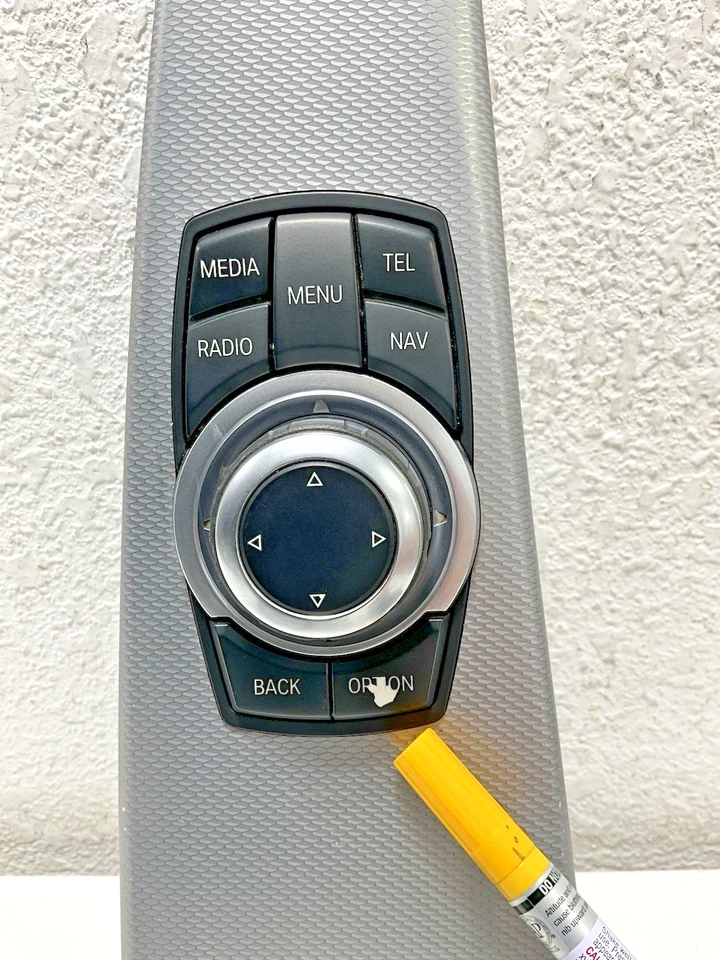 BMW 335I 2013 interruptor de control multimedia con moldura 19226310 OEM Foto 4 de 4