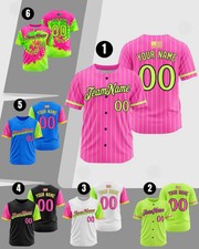 Personalized Chili Pepper Baseball Jersey Custom Name Number Softball Team Shirt