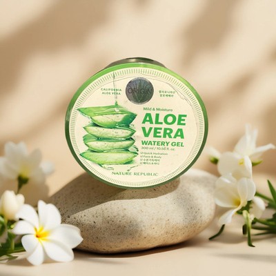 Cooling Hydration | Aloe Vera Watery Gel by Nature Republic   10.6 fl oz