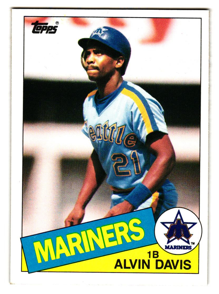 1985 Topps - Alvin Davis #145 Seattle Mariners