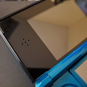 Aqua Blue 3DS with USB-C Capture Card & Controller Mod