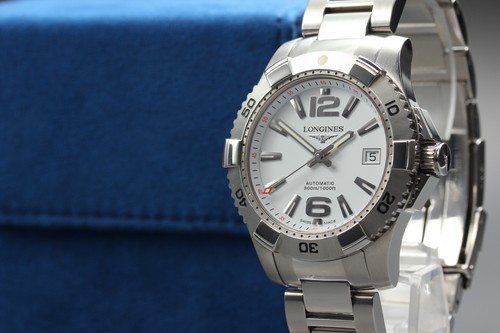 Vintage [N MINT] Longines Hydro Conquest L3.648.4 Automatic Date Men's Watch