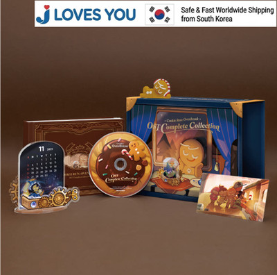 NEW Cookie Run Kingdom Official OvenBreak OST Complete Collection Album Book USB