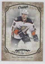 2015-16 Upper Deck Champ's Short Prints Gold Front Shea Theodore #257 7ci