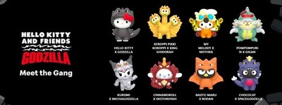 2026 McDONALD'S Hello Kitty X Godzilla HAPPY MEAL TOYS Or Set
