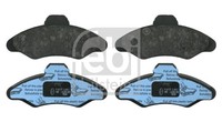 Vorderachse Febi Bilstein 16038 Bremsbelagsatz, Scheibenbremse FüR Ford