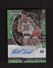 2020 Panini Prizm Draft Picks Robert Woodard II AUTO Fast Break Neon Green #/5