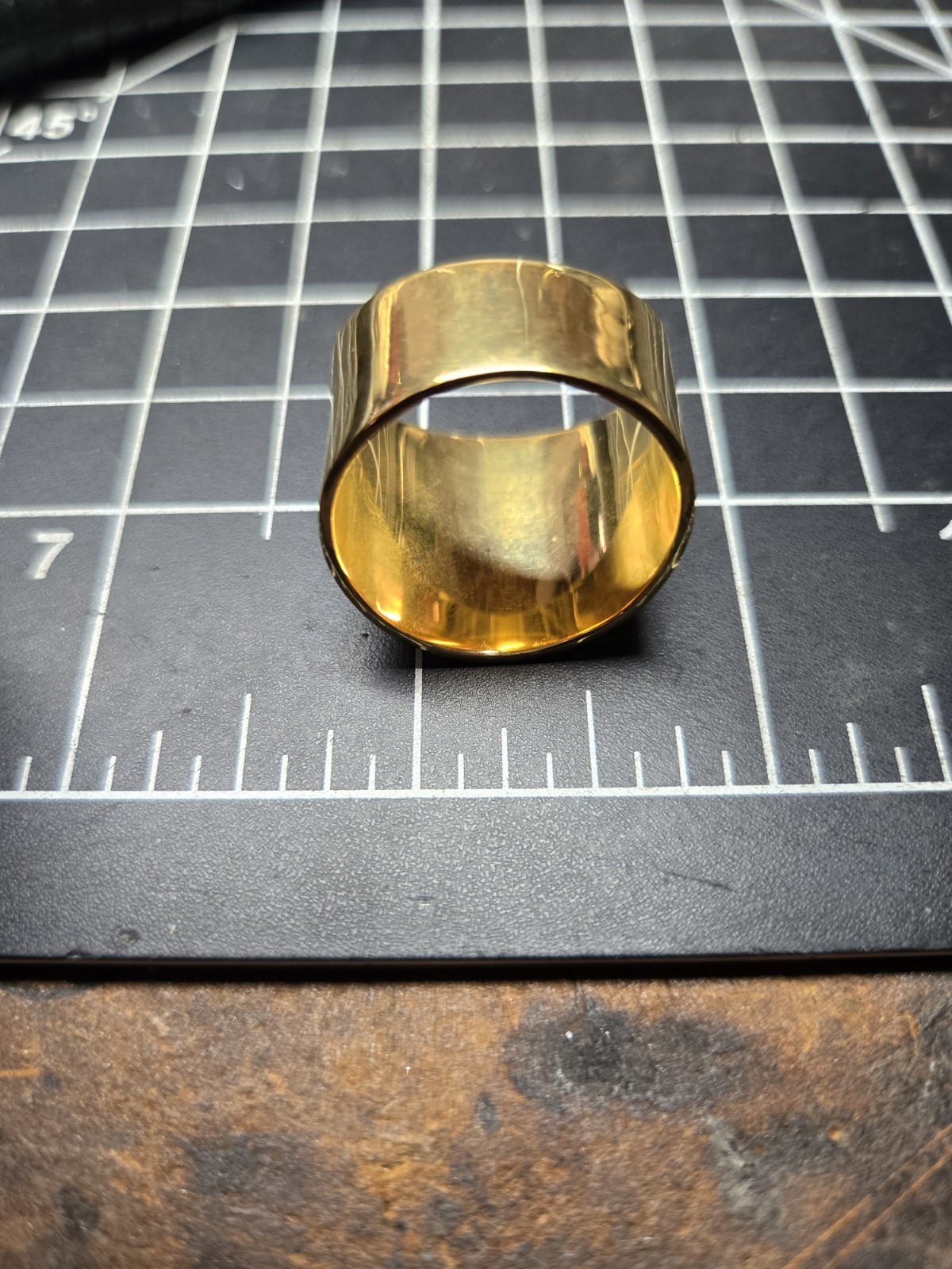 large statement ring gold plated sterling silver … - image 11