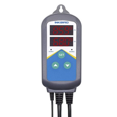 Freshwater Saltwater Aquarium Heater with Probe Thermostat and Thermometer Tr...