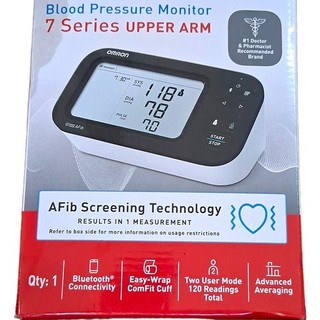 Omron 7 Series Upper Arm Digital BP Monitor AFib Screening Bluetooth