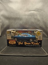 1969 Dodge Super Bee Original Toy Co. Route 66 Blue Diecast Model Car 124nib 1969 Dodge Super Bee Original Toy Co. Route 66 Blue Diecast Model Car 124nib