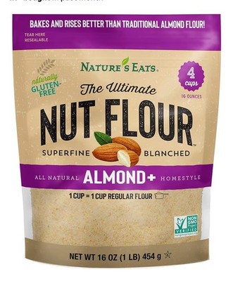 Nature's Eats Ultimate Nut Flour, Almond, 16 Ounce 16 (Pack of 1) 