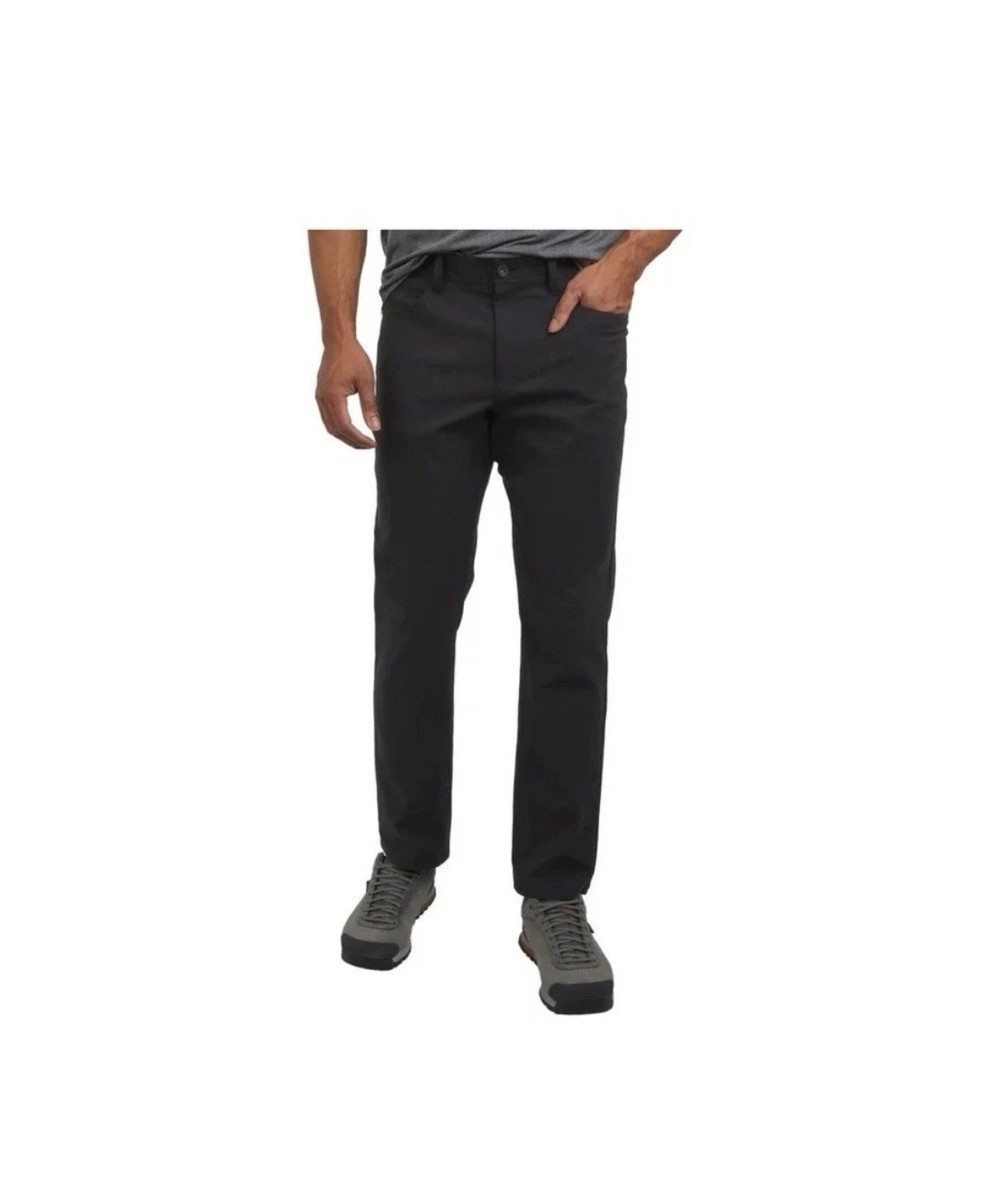 Weatherproof Mens Tech Pants Black Water Resistant Stretch